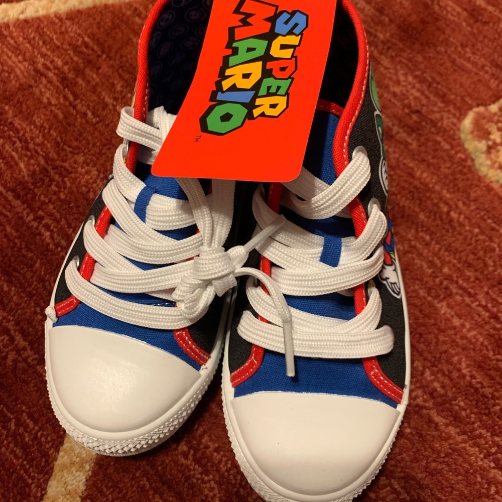 Mario toddler shoes